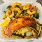 Best Hibachi Jumbo Shrimp (6PC) & Salmon in Lynchburg, VA